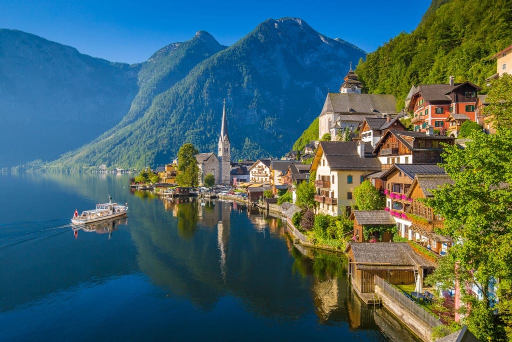 Hallstatt Manzara Fotoğrafı